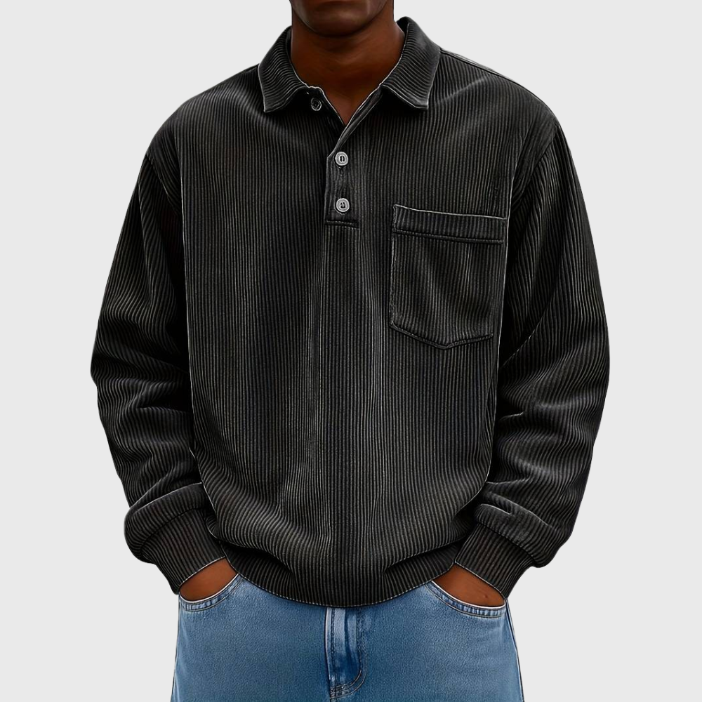 HARRISON OF CALIFORNIA | LONG SLEEVE CORDUROY SHIRT FOR MEN