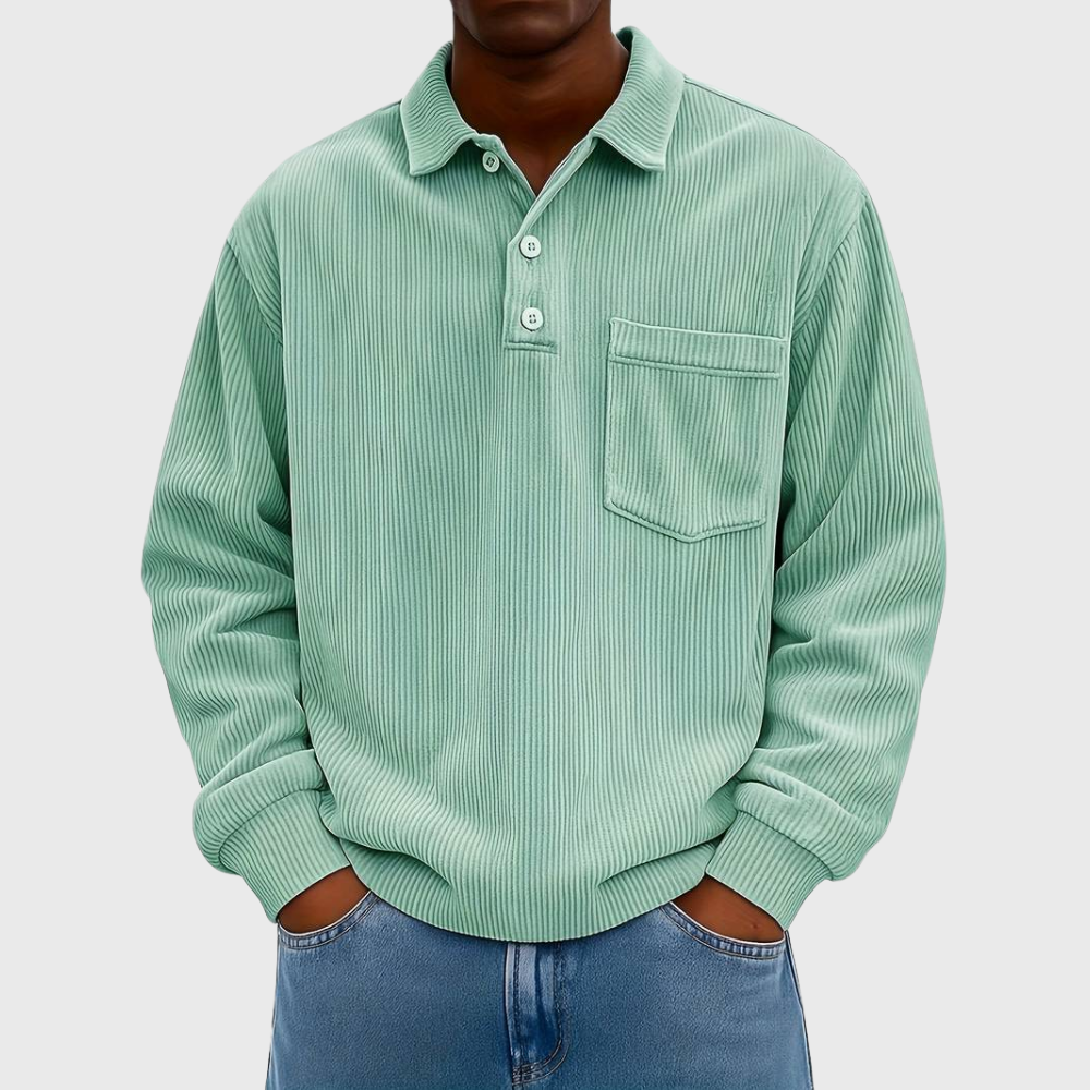 HARRISON OF CALIFORNIA | LONG SLEEVE CORDUROY SHIRT FOR MEN
