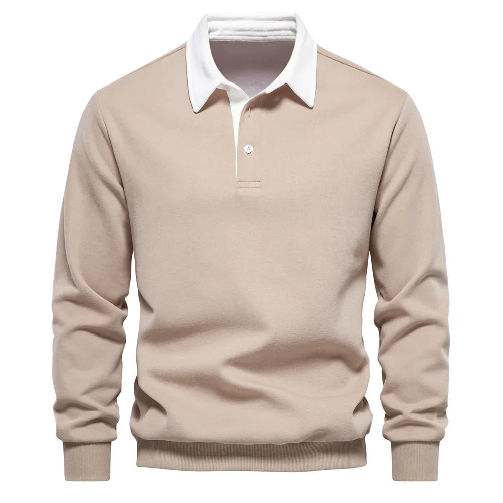 HARRISON OF CALIFORNIA | POLO SWEATER FOR MEN