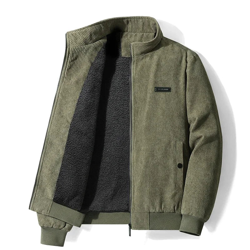 HARRISON OF CALIFORNIA | CORDUROY FLEECE JACKET FOR MEN