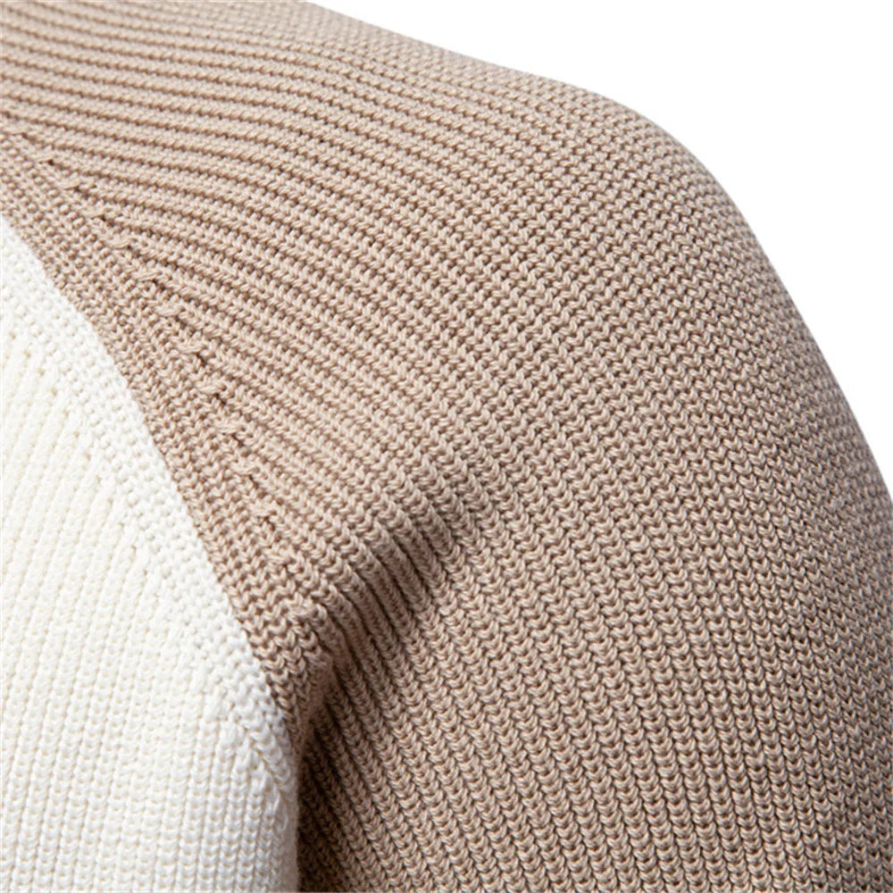 HARRISON OF CALIFORNIA | QUARTER ZIP SWEATER FOR MEN