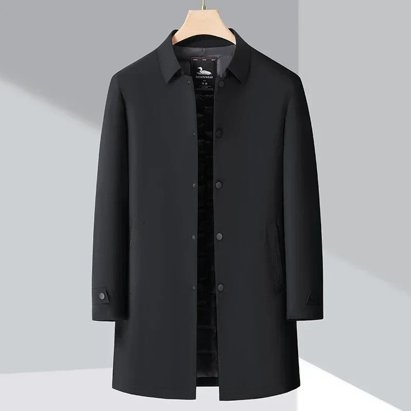 HARRISON OF CALIFORNIA | INSULATED TRENCH COAT FOR MEN