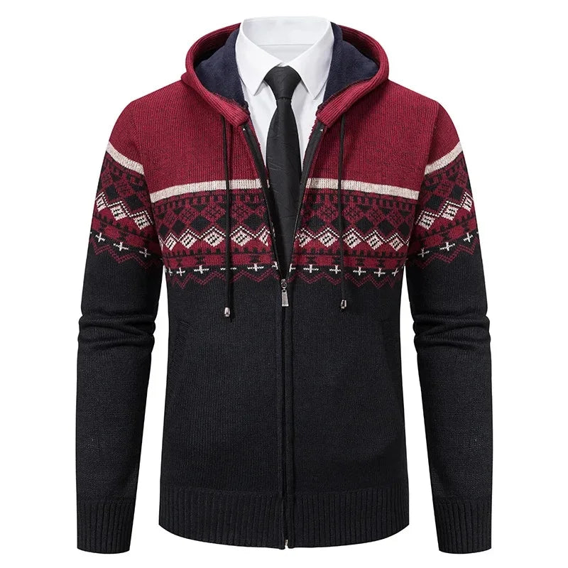 HARRISON OF CALIFORNIA | ETHNIC KNIT JACKET FOR MEN