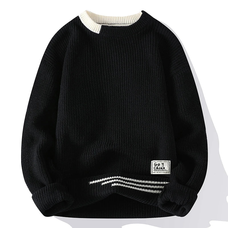 HARRISON OF CALIFORNIA | COLOR BLOCK PULLOVER FOR MEN