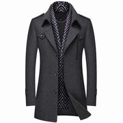 HARRISON OF CALIFORNIA | WINTER WOOL COAT FOR MEN