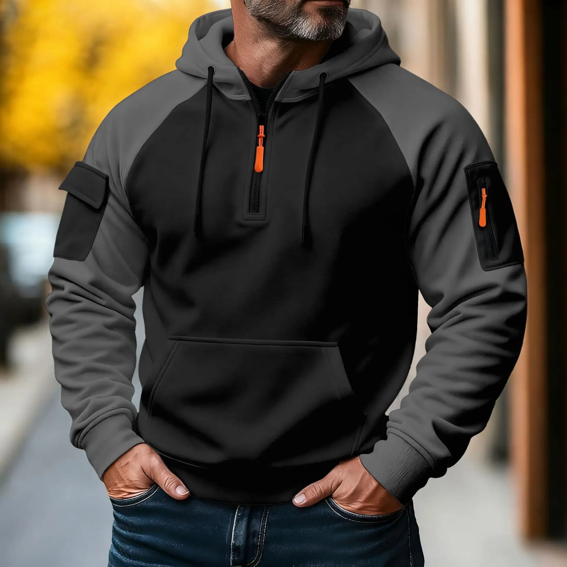 HARRISON OF CALIFORNIA | CLASSIC ZIPPERED JACKET FOR MEN
