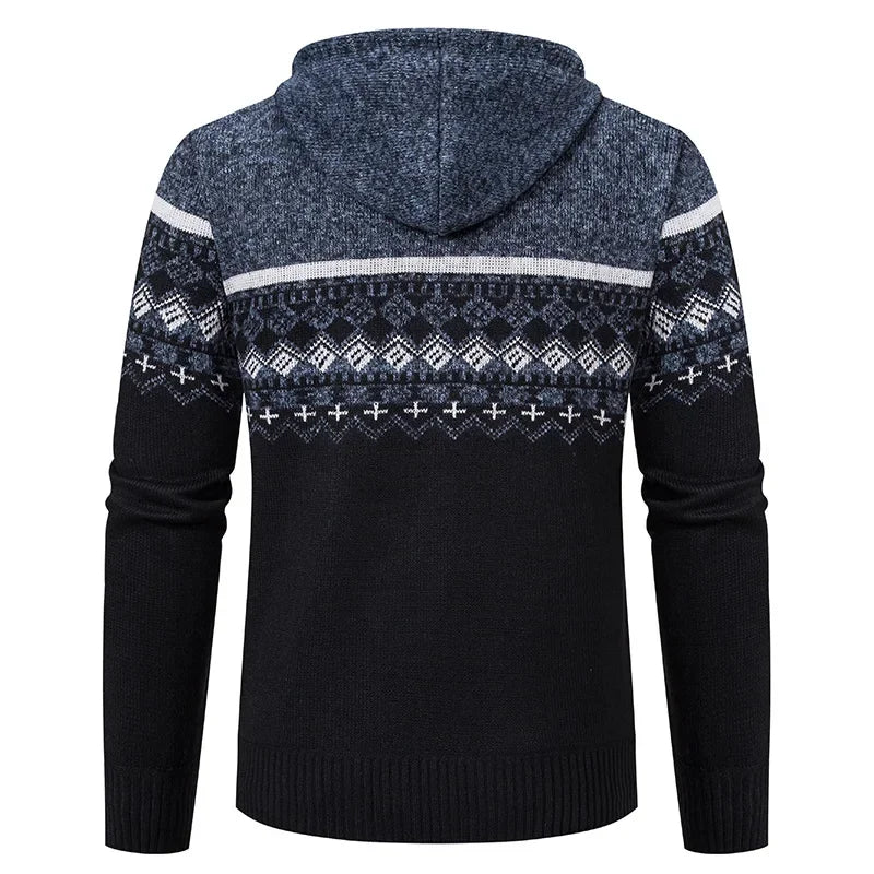 HARRISON OF CALIFORNIA | ETHNIC KNIT JACKET FOR MEN