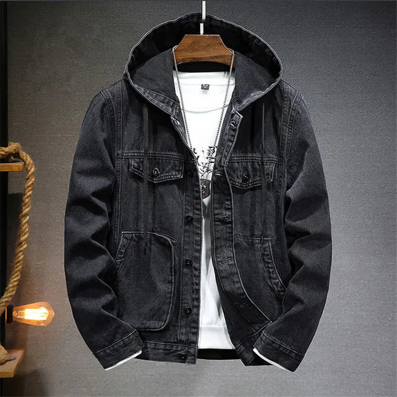HARRISON OF CALIFORNIA | RETRO DENIM HOODIE