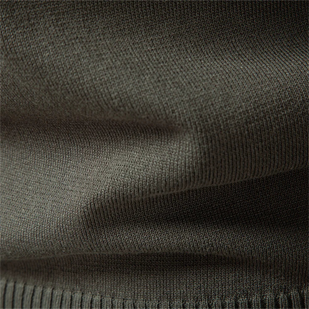 HARRISON OF CALIFORNIA | TEXTURED ZIPPER POLO FOR MEN