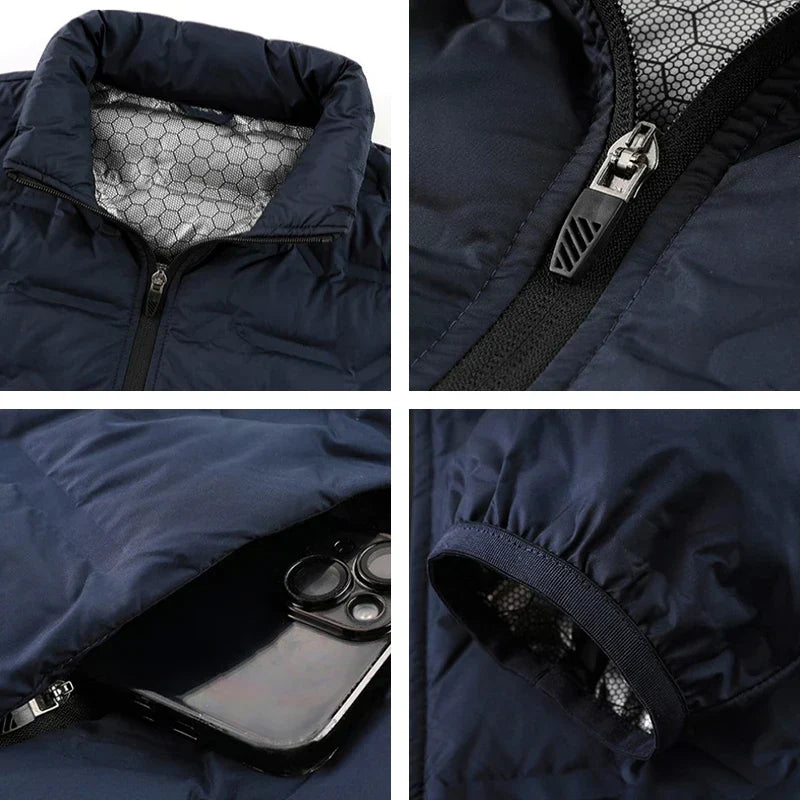HARRISON OF CALIFORNIA | WARM AND ELEGANT DOWN JACKET FOR MEN