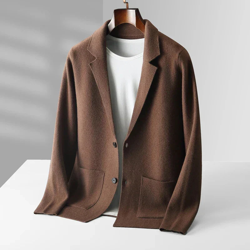 HARRISON OF CALIFORNIA | REFINED KNITTED CARDIGAN FOR MEN
