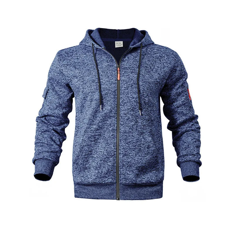 HARRISON OF CALIFORNIA | FULL ZIP HOODIE FOR MEN