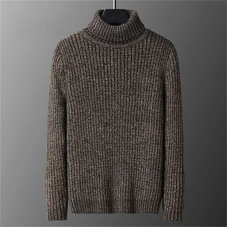 HARRISON OF CALIFORNIA | ROLLED COLLAR SWEATER FOR MEN