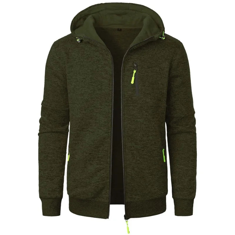 HARRISON OF CALIFORNIA | ELEGANT FLEECE JACKET FOR MEN