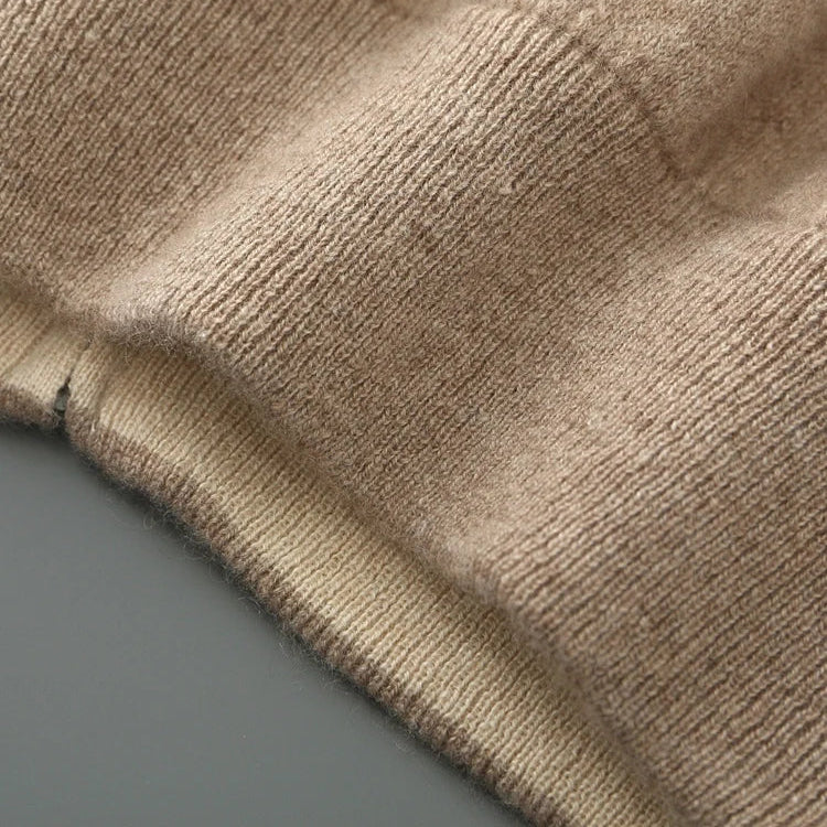 HARRISON OF CALIFORNIA | ZIPPERED KNIT CARDIGAN FOR MEN