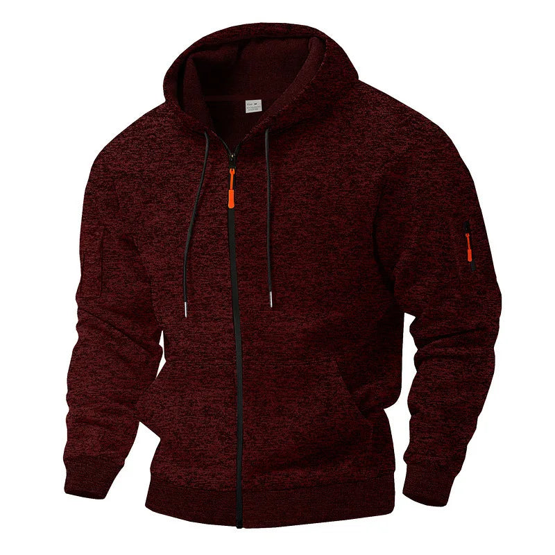 HARRISON OF CALIFORNIA | FULL ZIP HOODIE FOR MEN