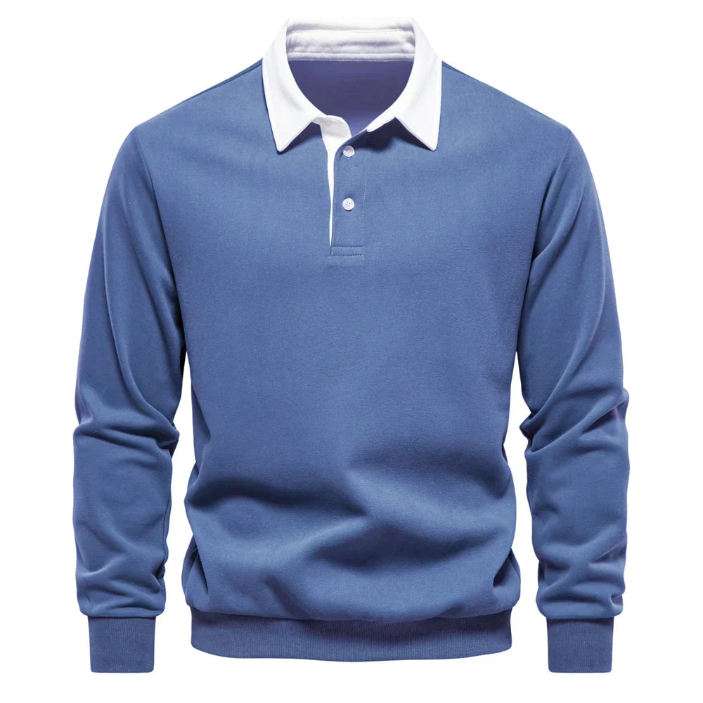 HARRISON OF CALIFORNIA | POLO SWEATER FOR MEN