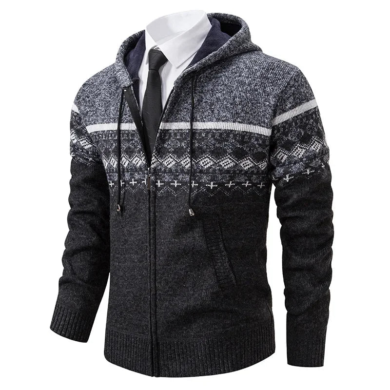 HARRISON OF CALIFORNIA | ETHNIC KNIT JACKET FOR MEN