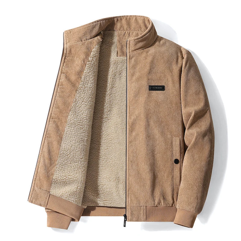 HARRISON OF CALIFORNIA | CORDUROY FLEECE JACKET FOR MEN