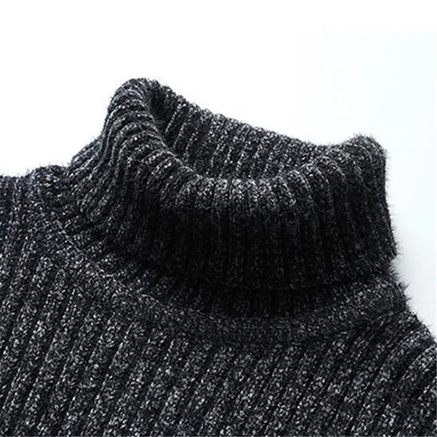 HARRISON OF CALIFORNIA | ROLLED COLLAR SWEATER FOR MEN