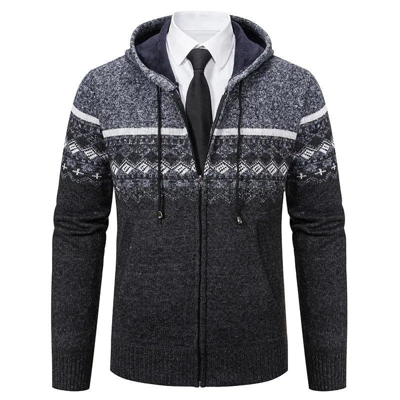 HARRISON OF CALIFORNIA | ETHNIC KNIT JACKET FOR MEN