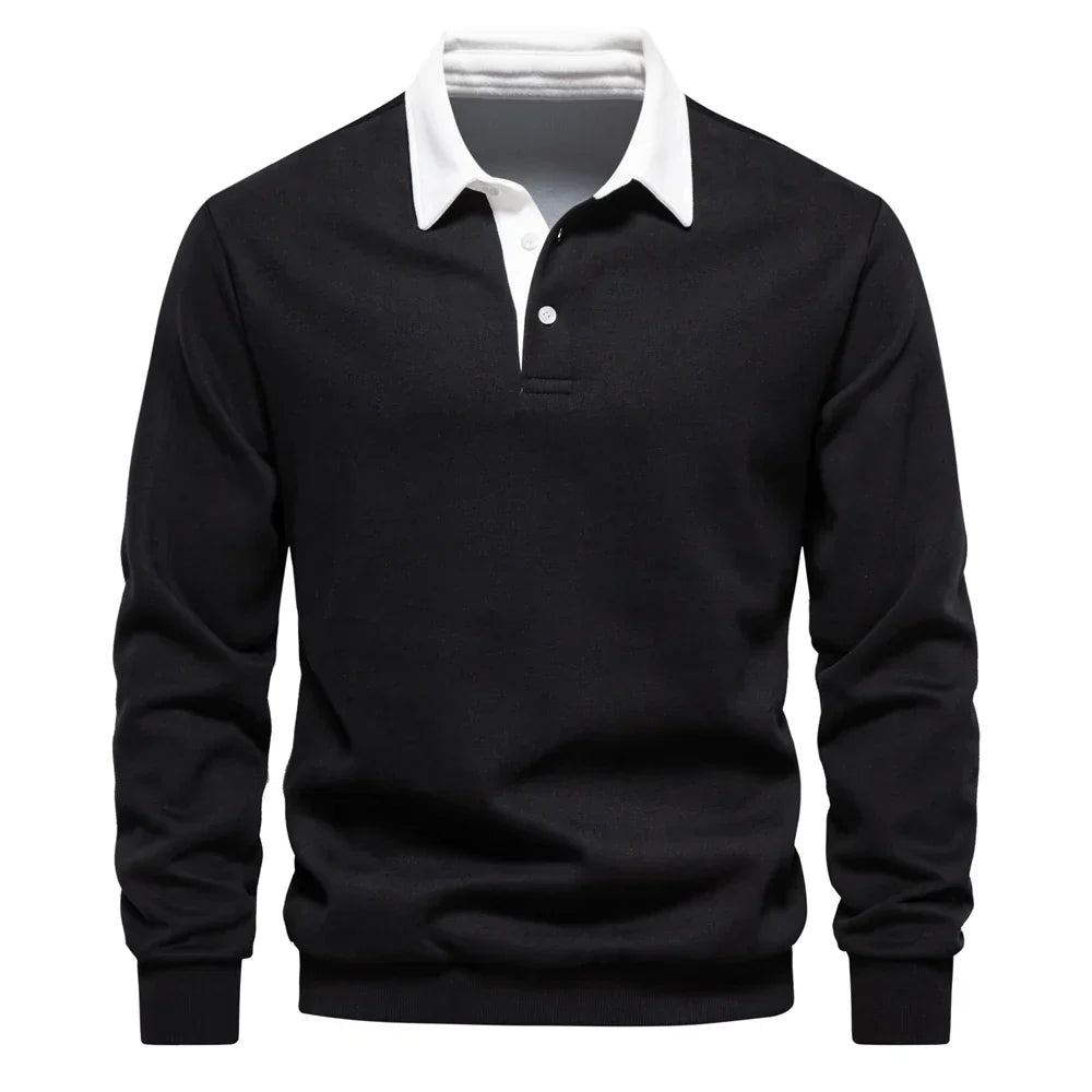 HARRISON OF CALIFORNIA | POLO SWEATER FOR MEN