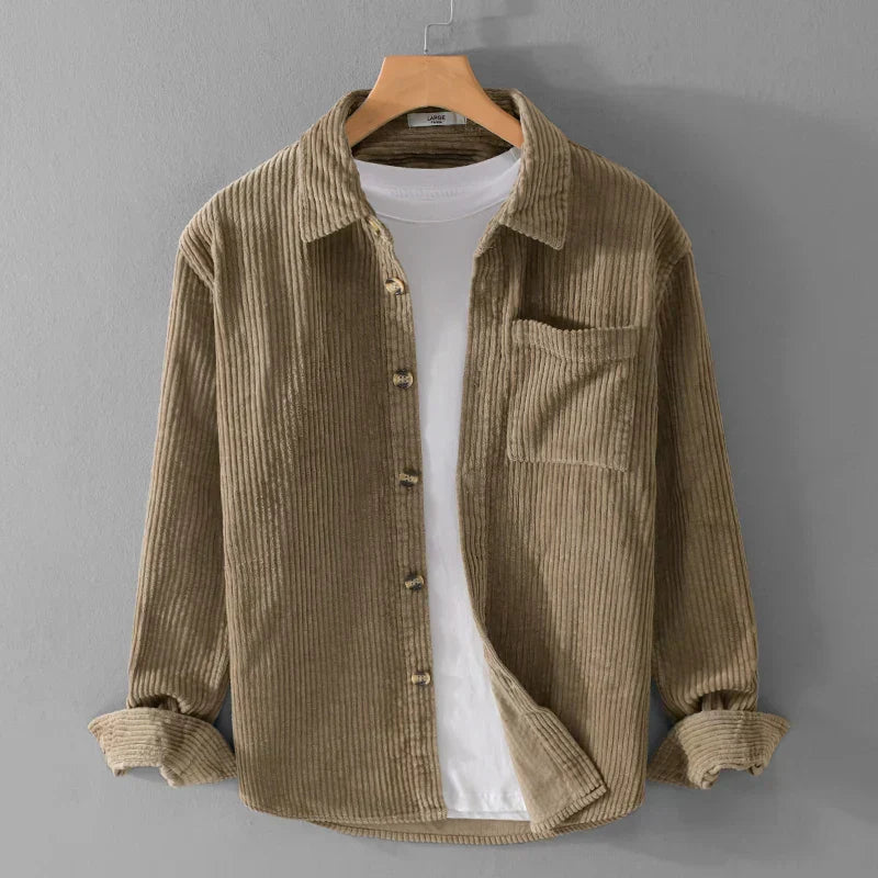 HARRISON OF CALIFORNIA | ELEGANT CORDUROY SHIRT