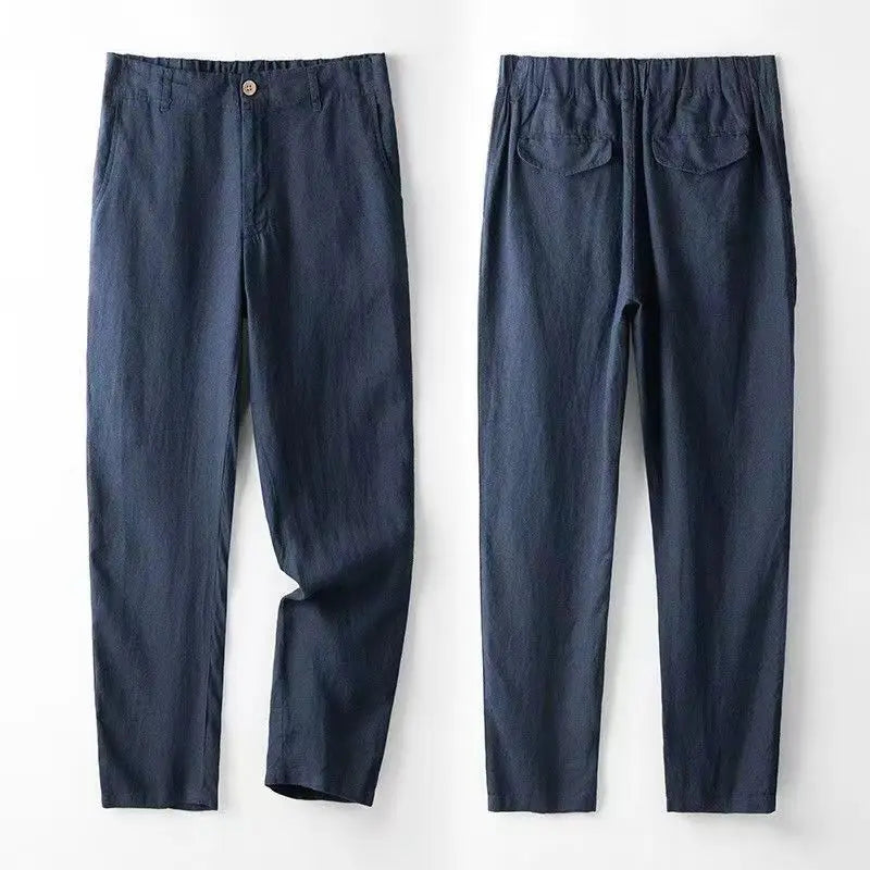 HARRISON OF CALIFORNIA | LINEN BLEND SUIT FOR MEN