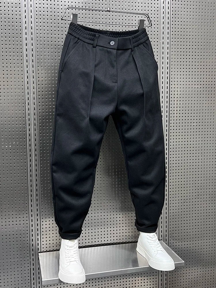 HARRISON OF CALIFORNIA | TAPERED TEXTURED PANTS