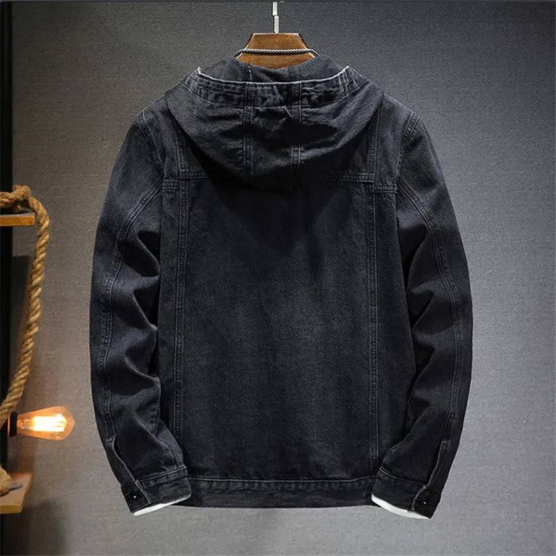HARRISON OF CALIFORNIA | RETRO DENIM HOODIE