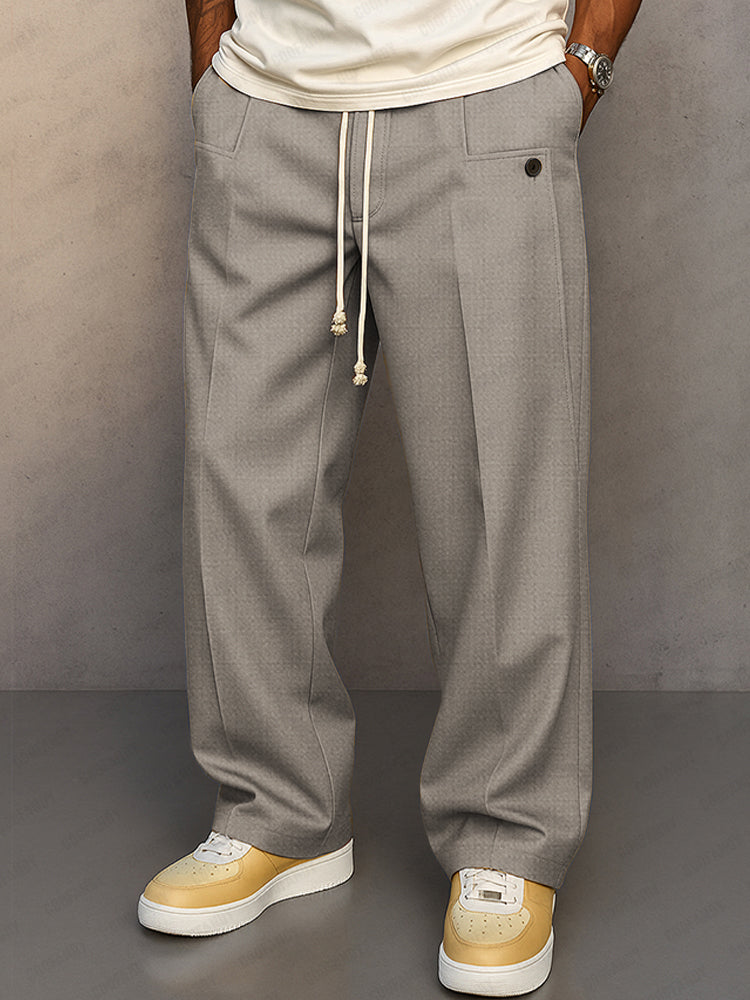 HARRISON OF CALIFORNIA | ELEGANT PANTS WITH TIE