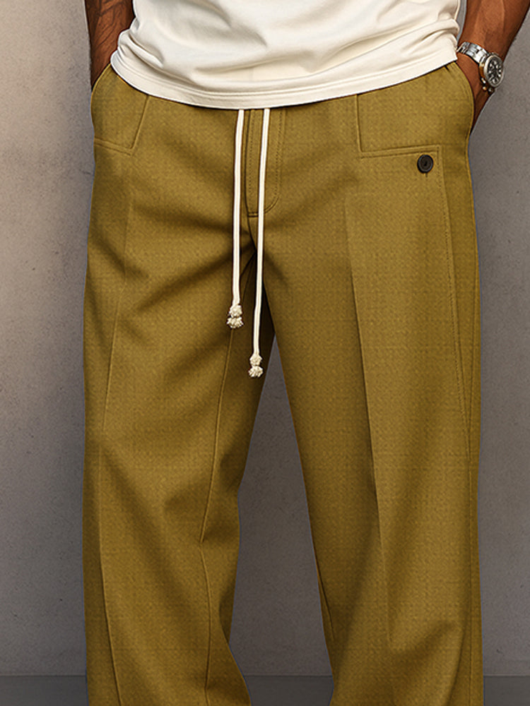HARRISON OF CALIFORNIA | ELEGANT PANTS WITH TIE