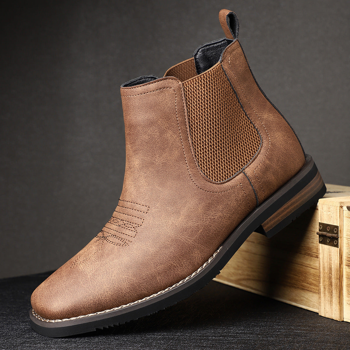 HARRISON OF CALIFORNIA | CLASSIC ELEGANT BOOTS FOR MEN