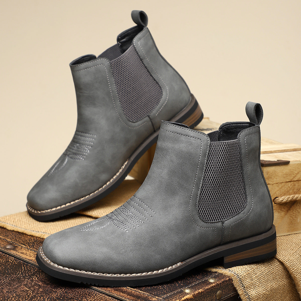 HARRISON OF CALIFORNIA | CLASSIC ELEGANT BOOTS FOR MEN