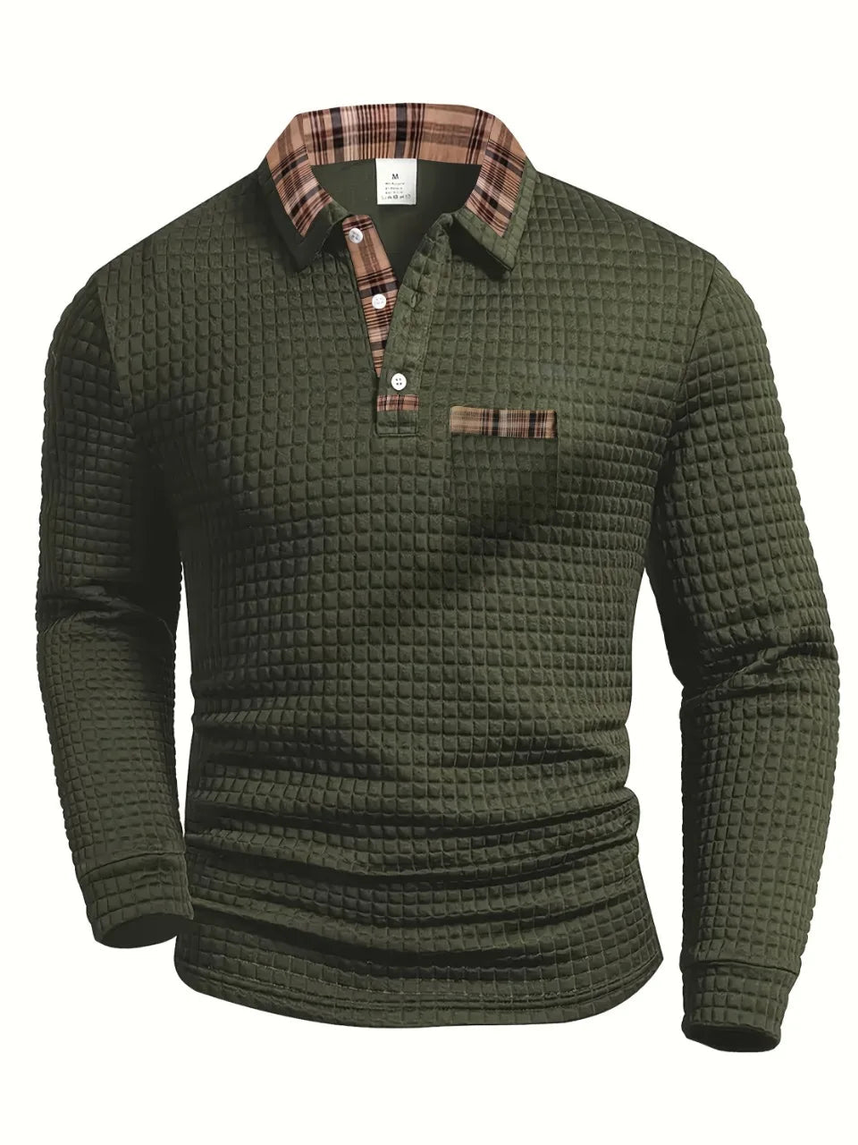 HARRISON OF CALIFORNIA | TEXTURED POLO FOR MEN