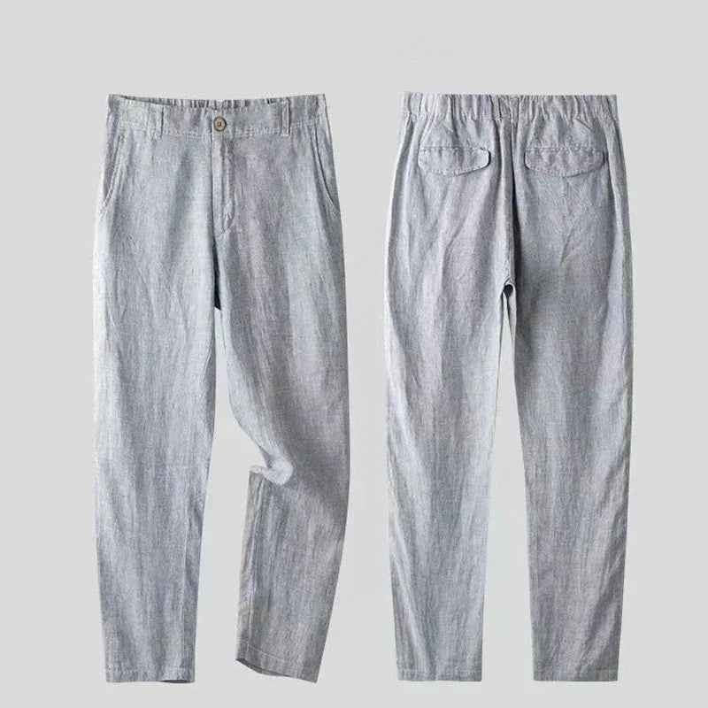 HARRISON OF CALIFORNIA | LINEN BLEND SUIT FOR MEN
