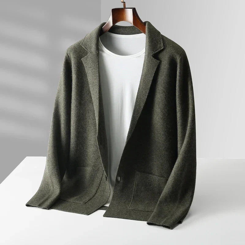 HARRISON OF CALIFORNIA | REFINED KNITTED CARDIGAN FOR MEN