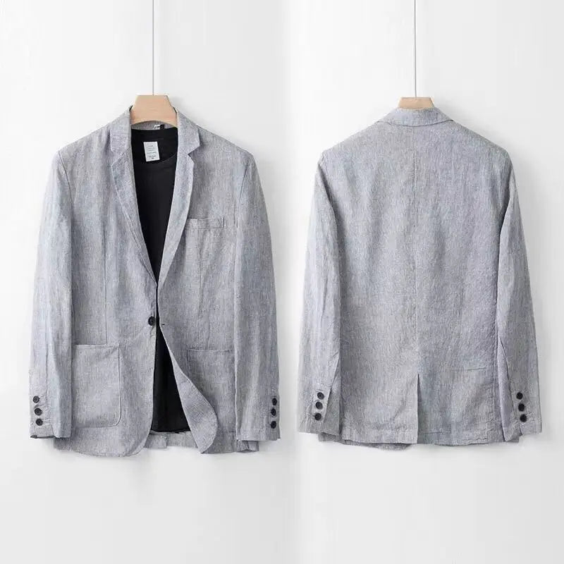 HARRISON OF CALIFORNIA | LINEN BLEND SUIT FOR MEN