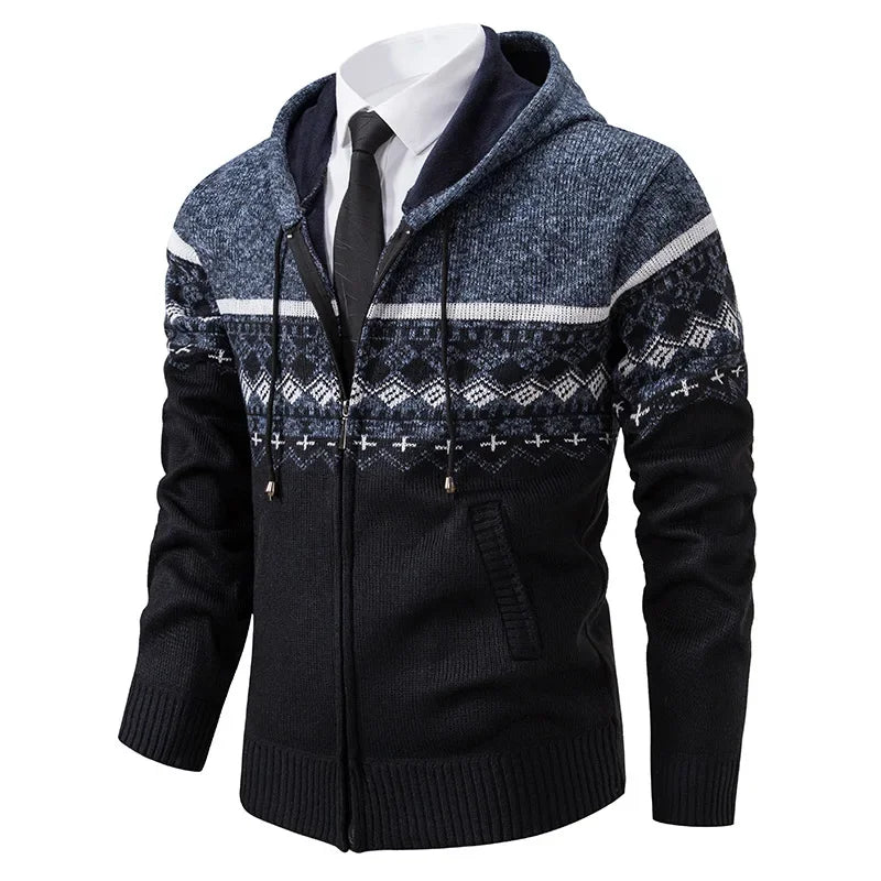 HARRISON OF CALIFORNIA | ETHNIC KNIT JACKET FOR MEN