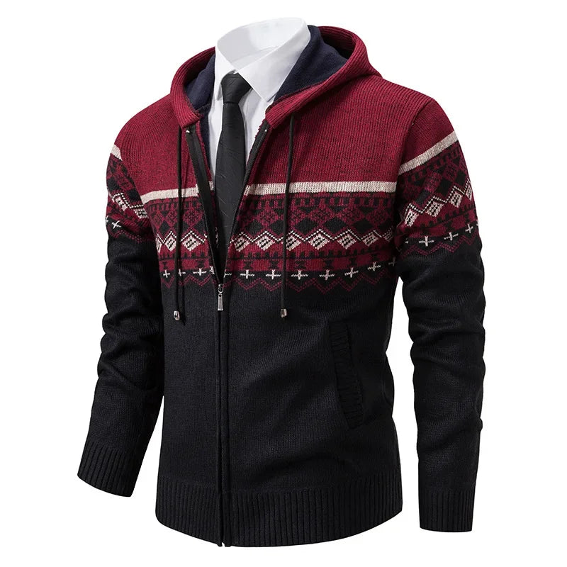 HARRISON OF CALIFORNIA | ETHNIC KNIT JACKET FOR MEN