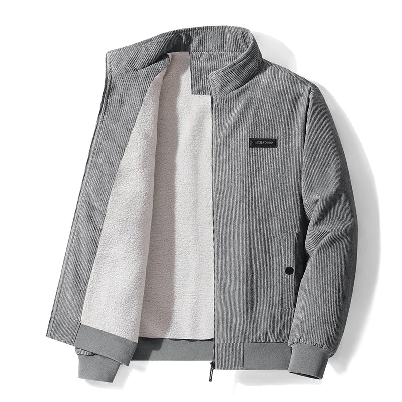 HARRISON OF CALIFORNIA | CORDUROY FLEECE JACKET FOR MEN