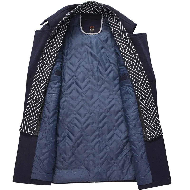 HARRISON OF CALIFORNIA | WINTER WOOL COAT FOR MEN