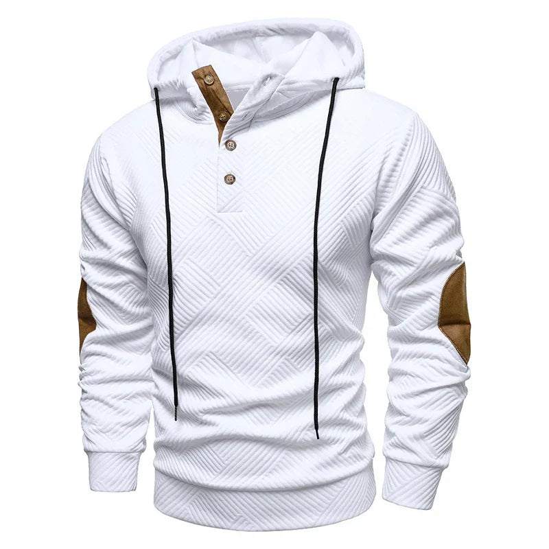 HARRISON OF CALIFORNIA | SLIM FIT HALF-BUTTON SWEATER FOR MEN