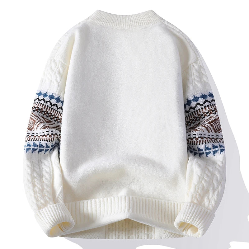 HARRISON OF CALIFORNIA | NORDIC KNIT PULLOVER FOR MEN