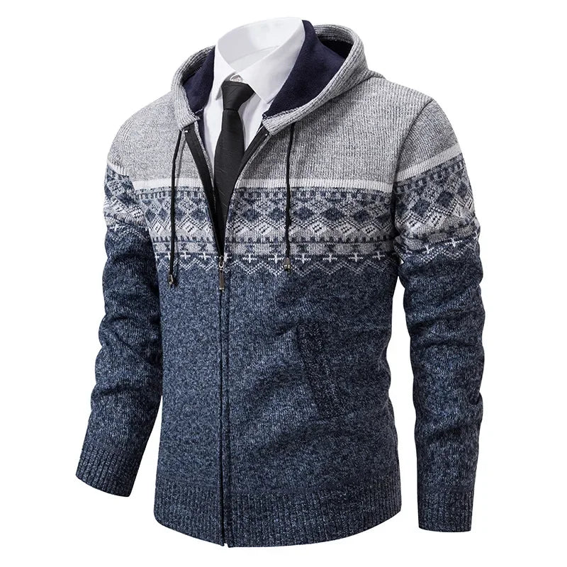 HARRISON OF CALIFORNIA | ETHNIC KNIT JACKET FOR MEN