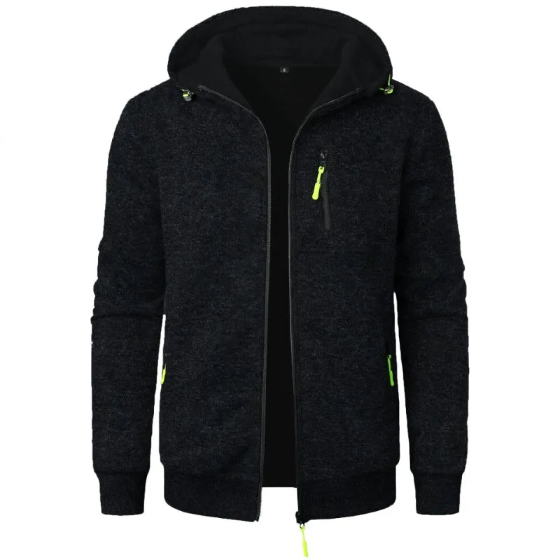 HARRISON OF CALIFORNIA | ELEGANT FLEECE JACKET FOR MEN