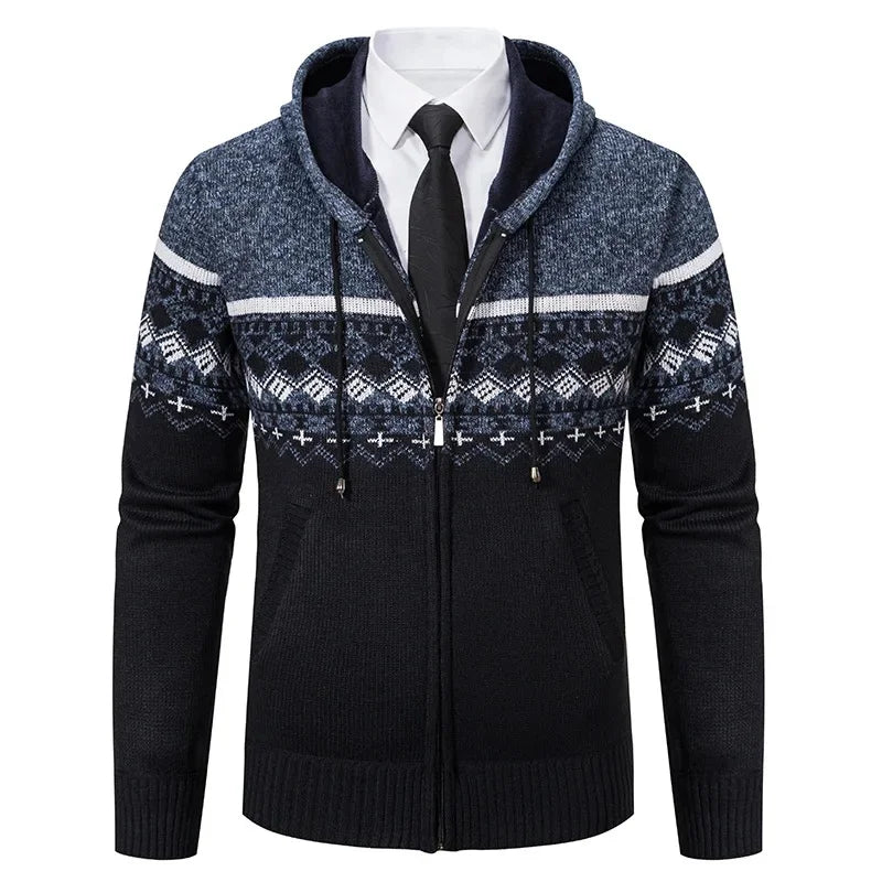 HARRISON OF CALIFORNIA | ETHNIC KNIT JACKET FOR MEN
