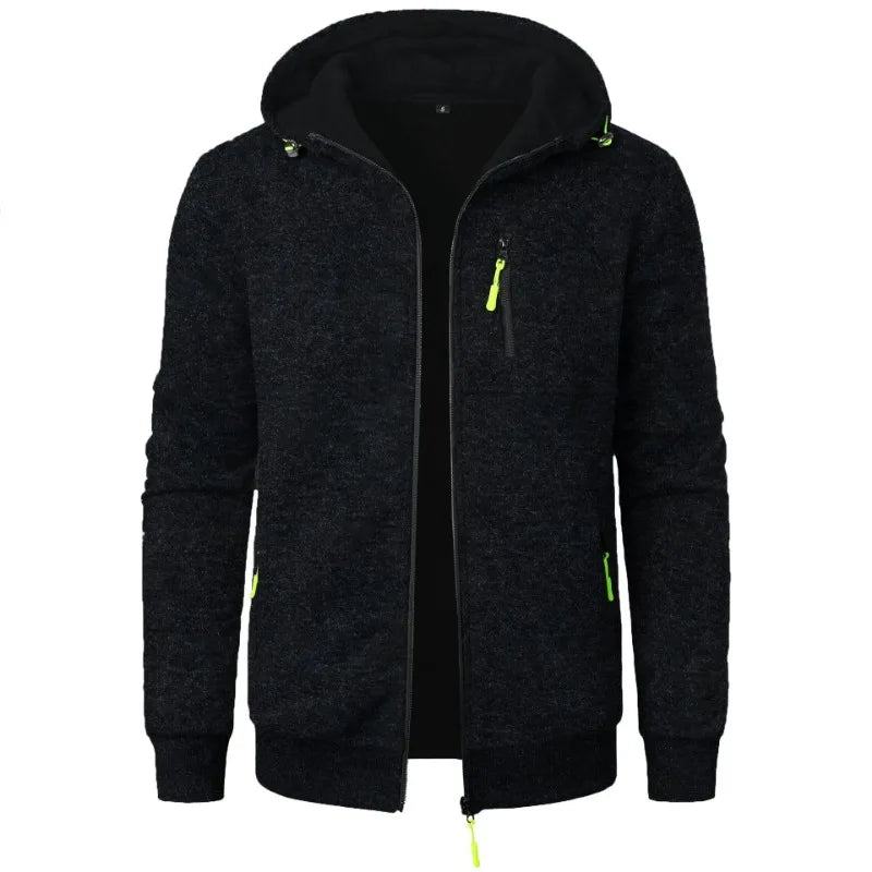 HARRISON OF CALIFORNIA | ELEGANT FLEECE JACKET FOR MEN