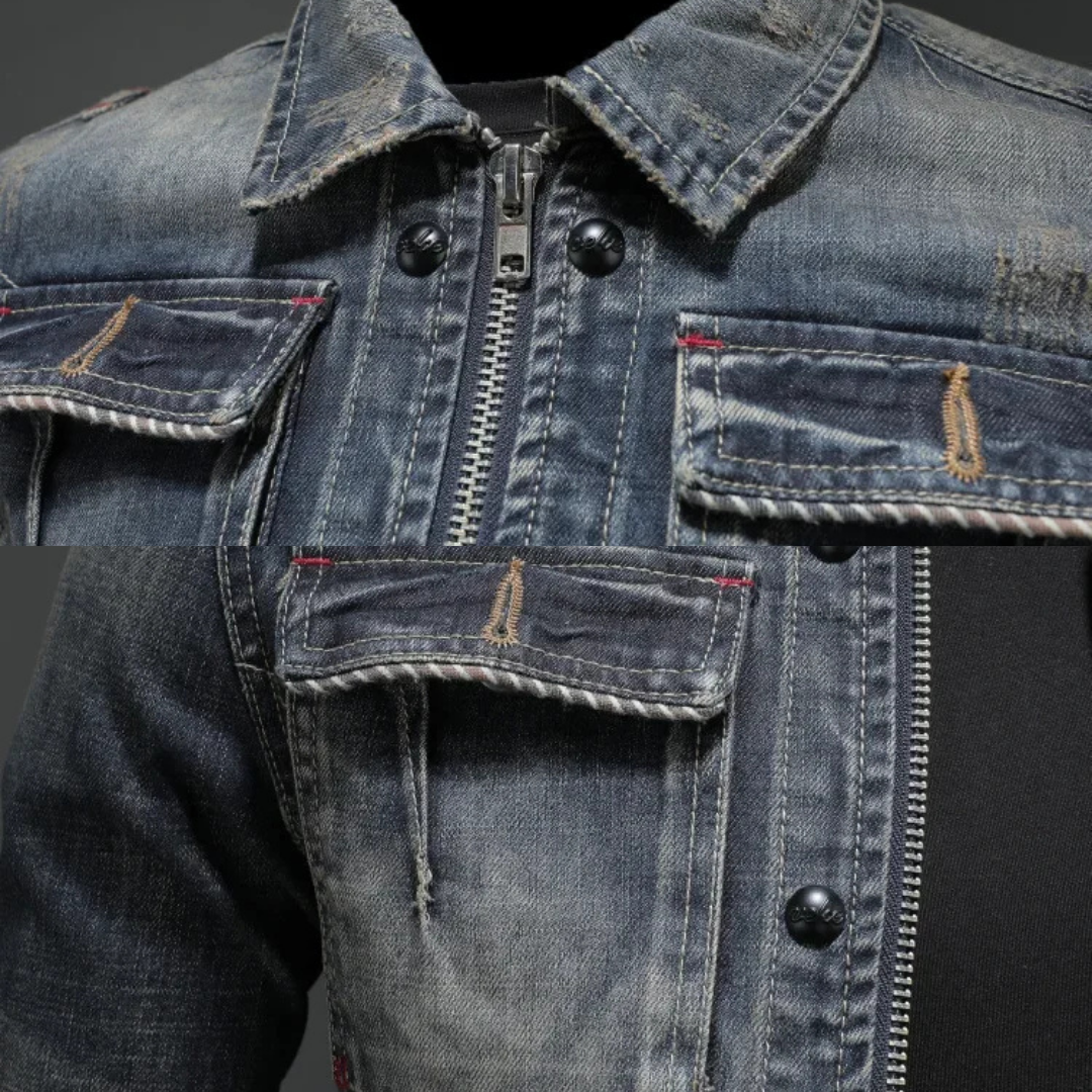 HARRISON OF CALIFORNIA | ELEGANT DENIM JACKET FOR MEN