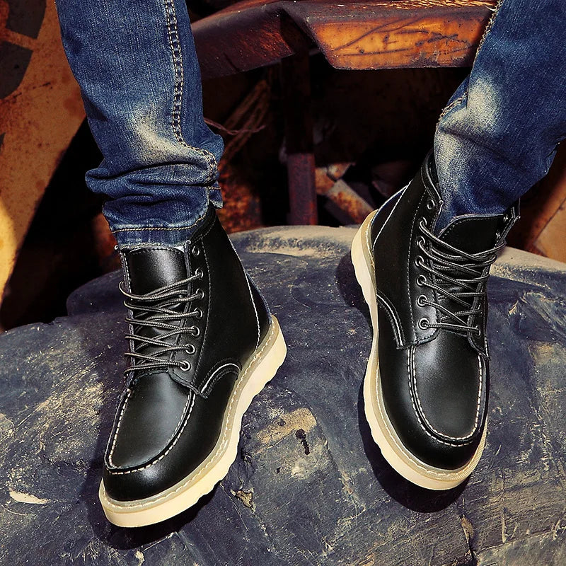 HARRISON OF CALIFORNIA | CLASSIC LACE-UP BOOTS FOR MEN